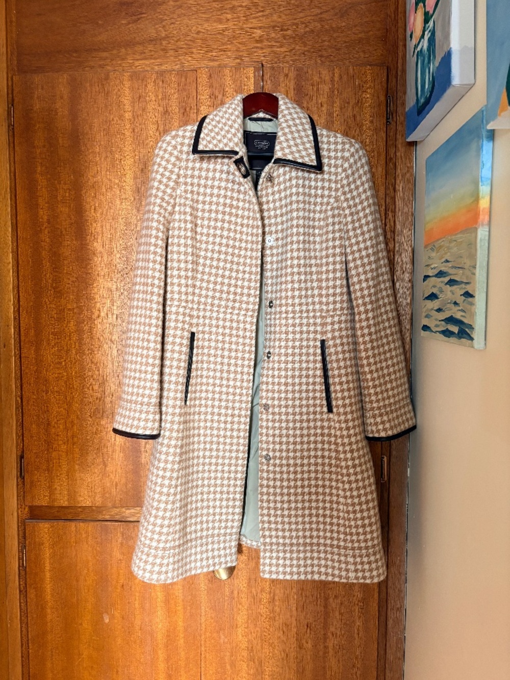Coach wool coat